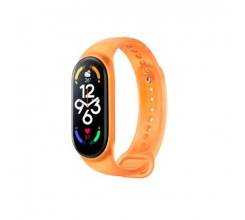 Ремешок Xiaomi Mi Band 7 флуоресцентный Оранжевый#2139048