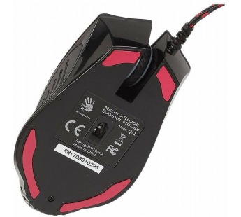 Мышь A4Tech Bloody Q51 черный/рисунок оптическая (3200dpi) USB (8but) [10.12], шт#1888201