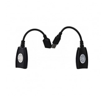 Удлинитель USB по витой паре VCOM CU824 USB-AM/AF-RJ45, до 45м, шт#2141469