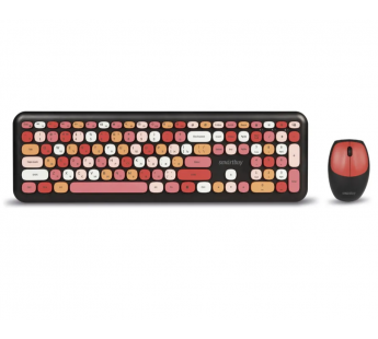 Беспроводной набор Smart Buy SBC-666395AG-K мембранная клавиатура+мышь (multicolor) (213103)#1805966