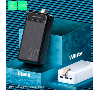 Внешний аккумулятор Denmen DP17 30000mAh Micro/Type-C/USB*2 (black)(213616)#1862514