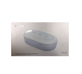 Беспроводное зарядное устройство + Стерилизатор, белый#2132060