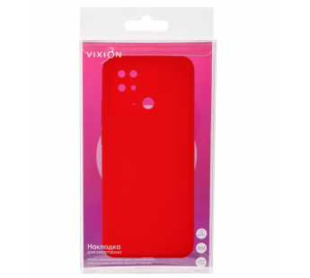 Накладка Vixion для Xiaomi Redmi 10C (красный)#1842075