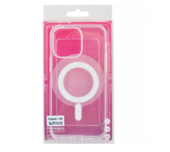Накладка Vixion для iPhone 14 Pro Max MagSafe (прозрачный)#1938963