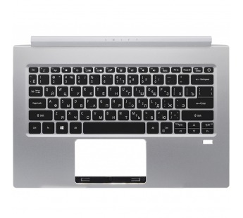 Клавиатура Acer Swift 3 SF314-55G серебряная топ-панель с подсветкой#1830461