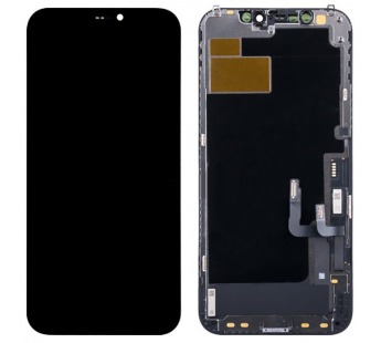 Дисплей для iPhone 12/12 Pro (A2403/A2407) в сборе с тачскрином Черный - (In-Cell) Стандарт#2085552