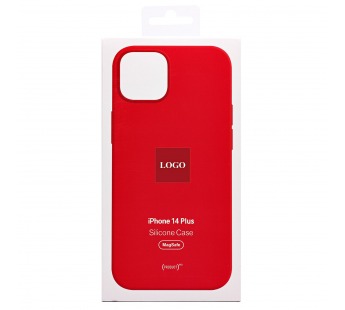 Чехол-накладка ORG SM003 SafeMag Soft Touch с анимацией для "Apple iPhone 14 Plus" (red) (211964)#1811288