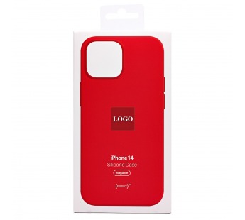 Чехол-накладка SM003 SafeMag Soft Touch с анимацией для "Apple iPhone 14" (red) (211960)#1811336