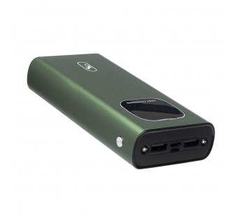 Внешний аккумулятор SKYDOLPHIN SP31 20000mAh Micro/Type-C/USB*2 (green)(212037)#1833529