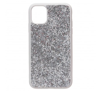 Чехол-накладка - PC071 POSH SHINE для "Apple iPhone 11" россыпь кристаллов (silver) (212735)#1866700