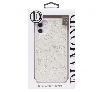 Чехол-накладка - PC071 POSH SHINE для "Apple iPhone 11" россыпь кристаллов (white) (212736)#1866694