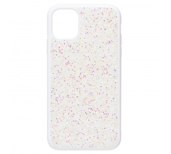 Чехол-накладка - PC071 POSH SHINE для "Apple iPhone 11" россыпь кристаллов (white) (212736)#1866692