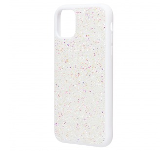 Чехол-накладка - PC071 POSH SHINE для "Apple iPhone 11" россыпь кристаллов (white) (212736)#1866693