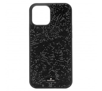 Чехол-накладка - PC071 POSH SHINE для "Apple iPhone 12 Pro Max" россыпь кристаллов (black) (212749)#1810739