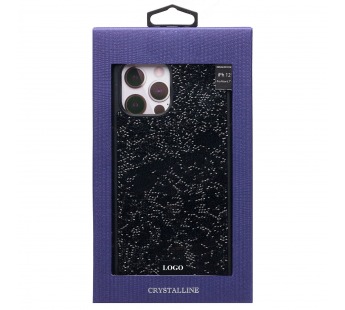 Чехол-накладка - PC071 POSH SHINE для "Apple iPhone 12 Pro Max" россыпь кристаллов (black) (212749)#1849809
