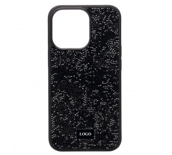 Чехол-накладка - PC071 POSH SHINE для "Apple iPhone 13 Pro" россыпь кристаллов (black) (212737)#1866687