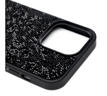 Чехол-накладка - PC071 POSH SHINE для "Apple iPhone 14 Pro Max" россыпь кристаллов (black) (212756)#1866675