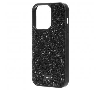 Чехол-накладка - PC071 POSH SHINE для "Apple iPhone 14 Pro" россыпь кристаллов (black) (212753)#1866658