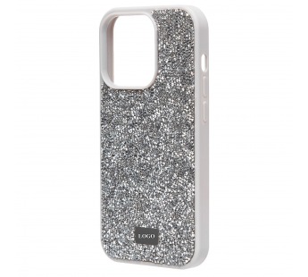 Чехол-накладка - PC071 POSH SHINE для "Apple iPhone 14 Pro" россыпь кристаллов (silver) (212754)#1865712