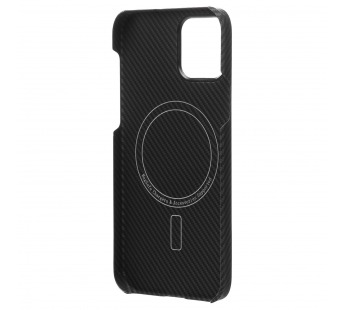 Чехол-накладка Cellis SM009 POSH KEVLAR SafeMag для "Apple iPhone 12/iPhone 12 Pro" (black) (210753)#1810992