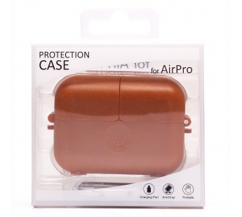 Чехол - PCP03 для кейса "Apple AirPods Pro" (brown) (212484)#2013925