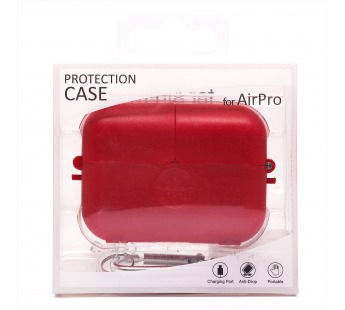 Чехол - PCP03 для кейса "Apple AirPods Pro" (red) (212483)#2013934