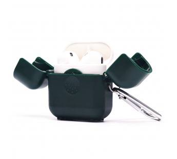 Чехол - PCP03 для кейса "Apple AirPods/AirPods 2" (green) (212475)#2013945