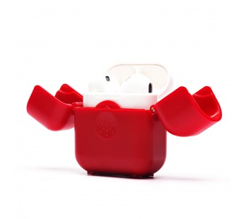 Чехол - PCP03 для кейса "Apple AirPods/AirPods 2" (red) (212473)#2013837