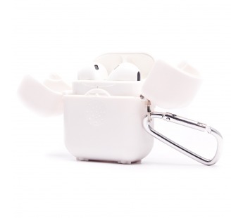 Чехол - PCP03 для кейса "Apple AirPods/AirPods 2" (white) (212477)#2013842