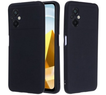 Чехол на Xiaomi Poco M5 / M4 5G Silicone Case (черный)#1811500