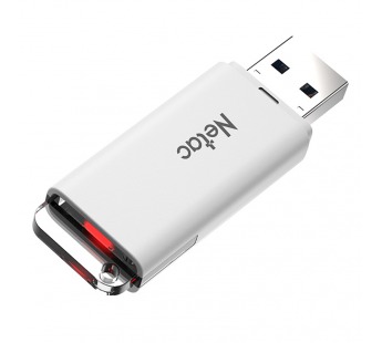 Флеш-накопитель USB 3.0 16GB Netac U185 белый с LED индикатором#1814611