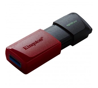 Флеш-накопитель USB 3.2 128GB Kingston DataTravele Exodia М чёрный/красный#1814607