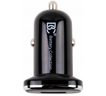 Автомобильное зарядное устройство USB BC CC12 (18W, QC3.0, 1USB) Черный#1893839