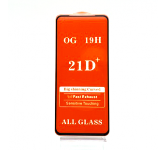 Защитное стекло Realme 9 5G (2022) (Full Glue) тех упаковка Черное#1836563