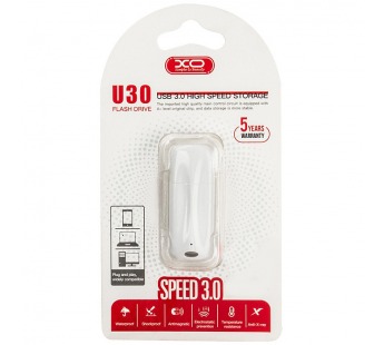 Внешний накопитель USB 3.0 XO U30 16Gb, белый#1836540