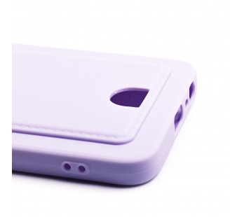 Чехол-накладка - SC315 с картхолдером для "OPPO realme C33" (light violet) (214448)#1835111