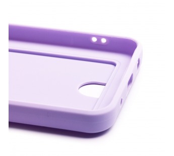 Чехол-накладка - SC315 с картхолдером для "Xiaomi Redmi A1+" (light violet) (214505)#2097177
