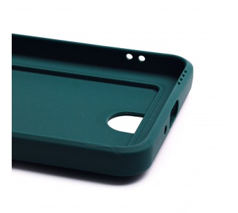 Чехол-накладка - SC315 с картхолдером для "Xiaomi Redmi Note 12" (dark green) (214510)#2097175