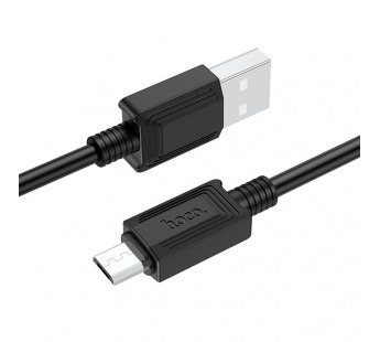 Кабель USB - micro USB Hoco X73, 100 см 2,4А (black) (206183)#1813313
