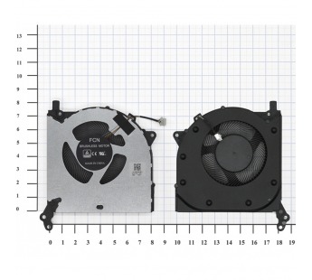 Вентилятор Lenovo Legion 5 15ARH05 (GPU, без крышки, 5V)#1881336