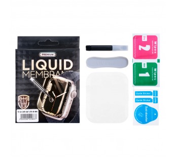 Защитное стекло "UV комплект" для Apple Watch Ultra/Ultra 2 (49 мм) (клей, лампа)#1832646