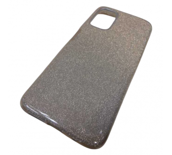                                 Чехол силикон-пластик Xiaomi Redmi 9T Fashion с блестками золотистый#2133243