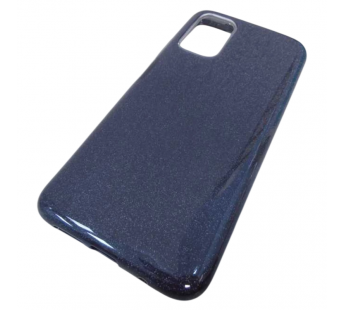                                 Чехол силикон-пластик Xiaomi Redmi 9T Fashion с блестками черный#2133241