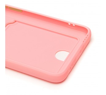 Чехол-накладка - SC315 с картхолдером для "Infinix Smart 6 HD" (pink) (214695)#2097174