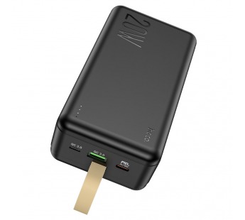 Внешний аккумулятор Hoco J87B Tacker  PD20W+QC3.0 30000mAh USB/USB Type-C (black) (212041)#1829910