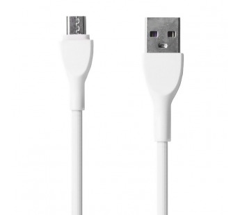 Кабель USB - micro USB Kurato RORI-M205 100см 2,5A  (white) (106686)#1831283