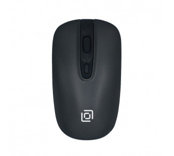 Мышь Оклик 600MW черный оптическая (1600dpi) беспроводная USB (4but) [23.01], шт#2132176