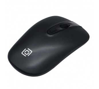 Мышь Оклик 600MW черный оптическая (1600dpi) беспроводная USB (4but) [23.01], шт#2132177