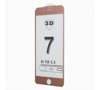 Защитное стекло Full Screen Activ 3D для "Apple iPhone 7 Plus/iPhone 8 Plus" (rose)(69561)#1834957