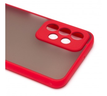 Чехол-накладка - PC041 для "Samsung SM-A235 Galaxy A23 4G" (red/black) (205452)#2086632